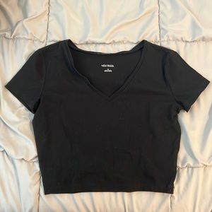 V-Neck crop top!